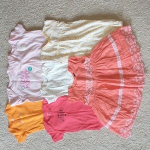 Carter's Bundle 3-6 Months Baby Girl Spring/Summer Clothes